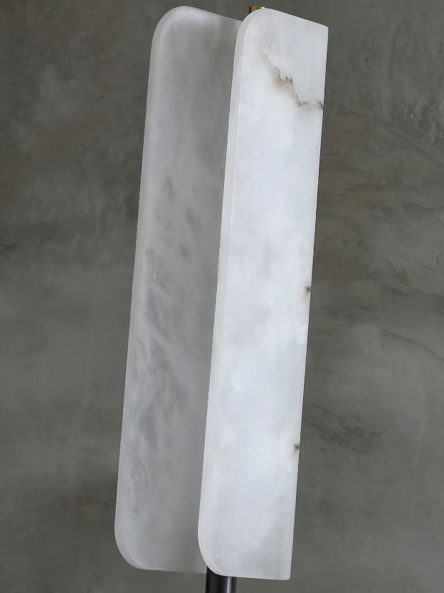 Aura Mermer Led Lambader-Lambader-Tarz Aydınlatma-NowShopFun