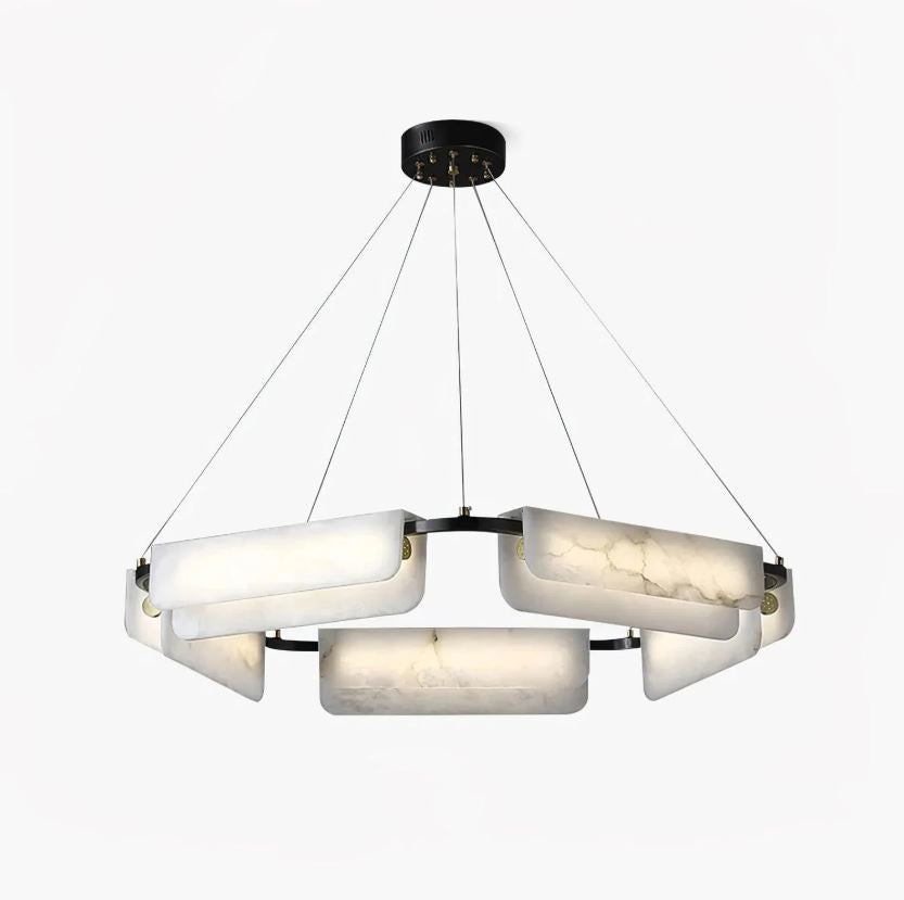Aura Mermer Led Sarkıt Avize 1-Avize-Tarz Aydınlatma-NowShopFun