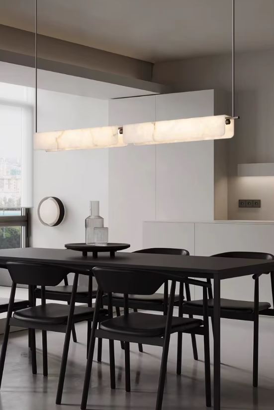 Aura Mermer Led Sarkıt Avize 3