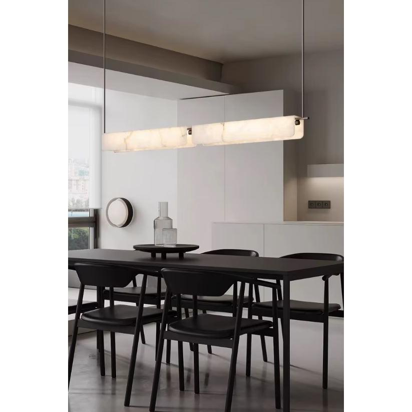 Aura Mermer Led Sarkıt Avize 3