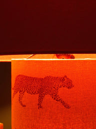 Auratwin System - Bordo Leopar Abajur-Abajur-Lamba Mamba-NowShopFun
