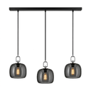 Aurelia Small Füme Cam Sarkıt 3'lü Set Krom-SARKIT-Lumiana-NowShopFun