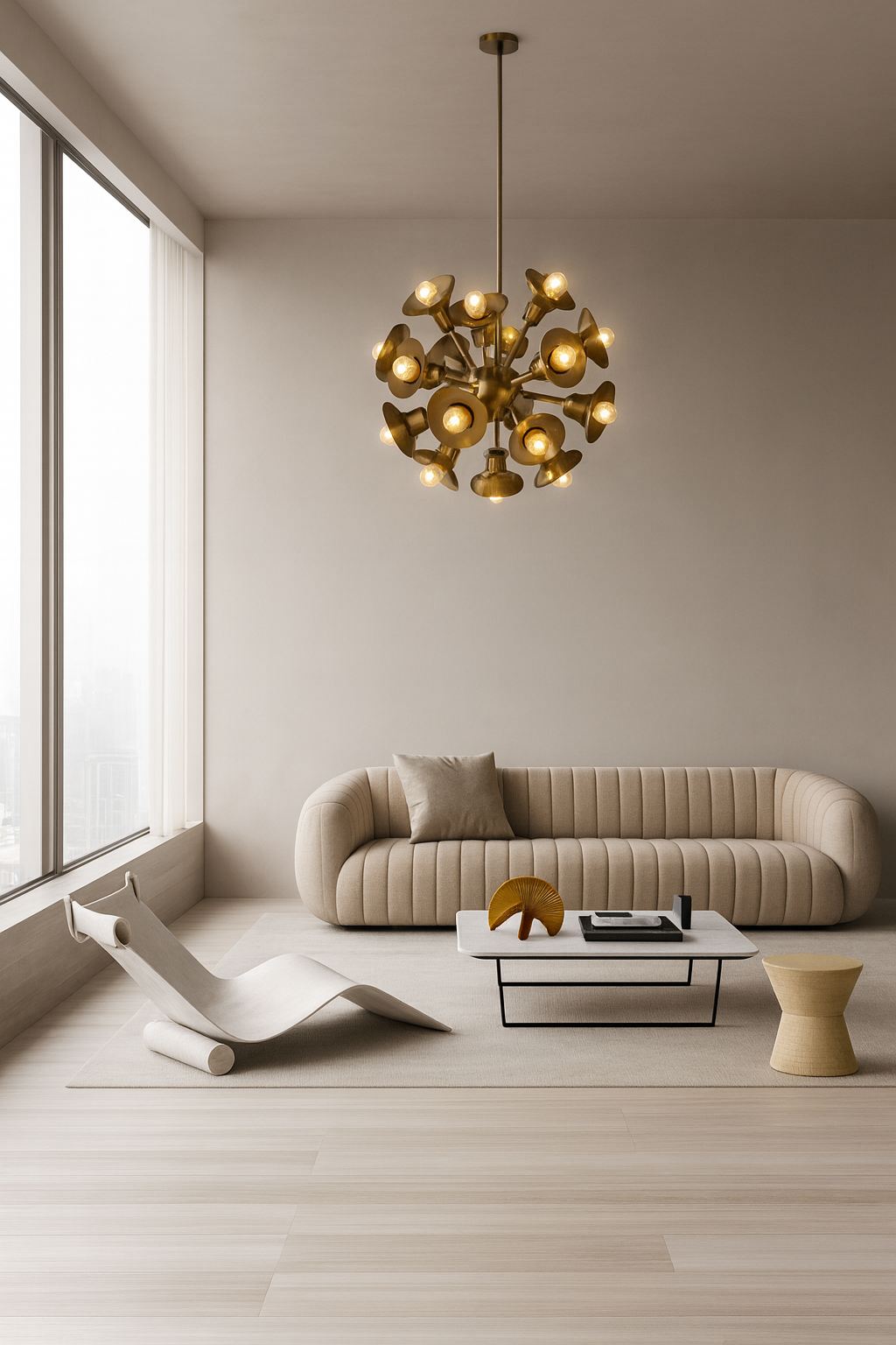 Aurora Brass 20'li Sarkıt Avize-Tavan Aydınlatması-livingstore-NowShopFun