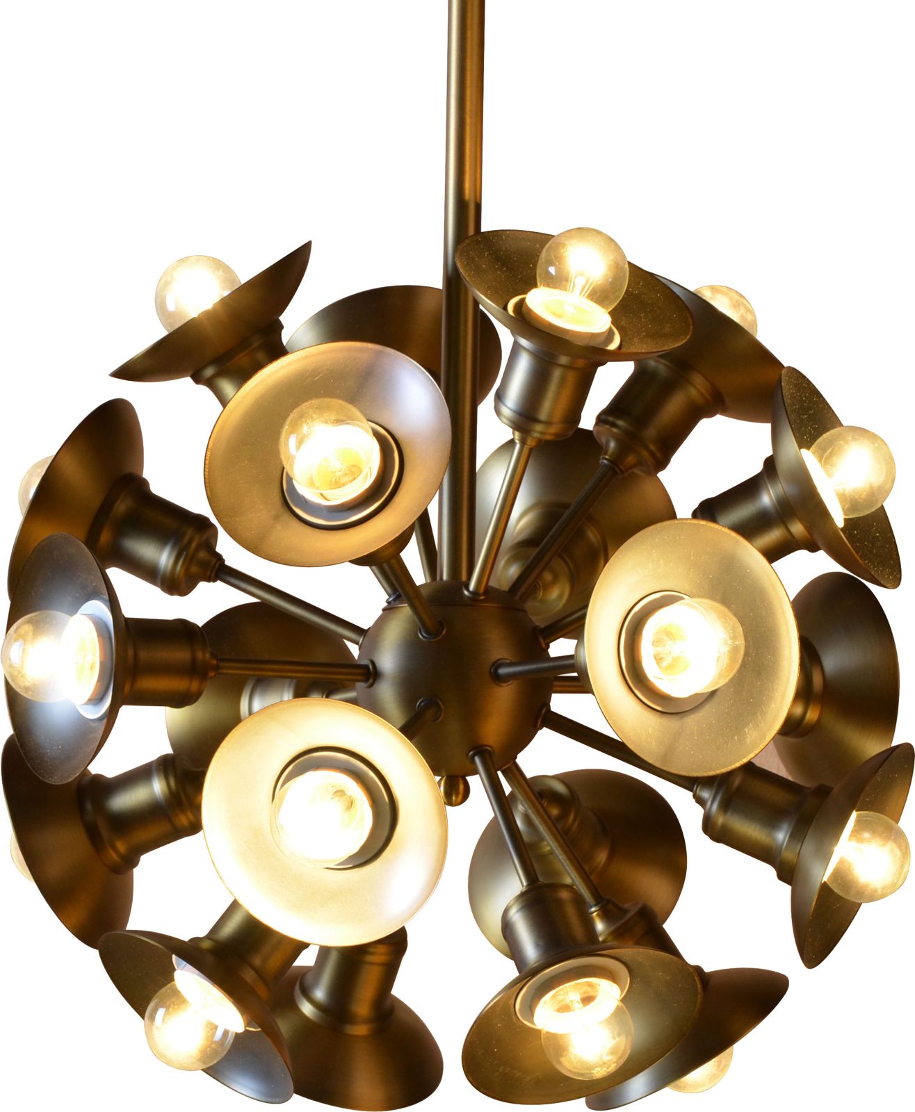 Aurora Brass 20'li Sarkıt Avize-Tavan Aydınlatması-livingstore-NowShopFun