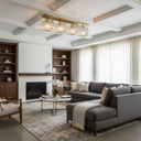 Eskitme Kaplama Metal Kristal Modern Avize