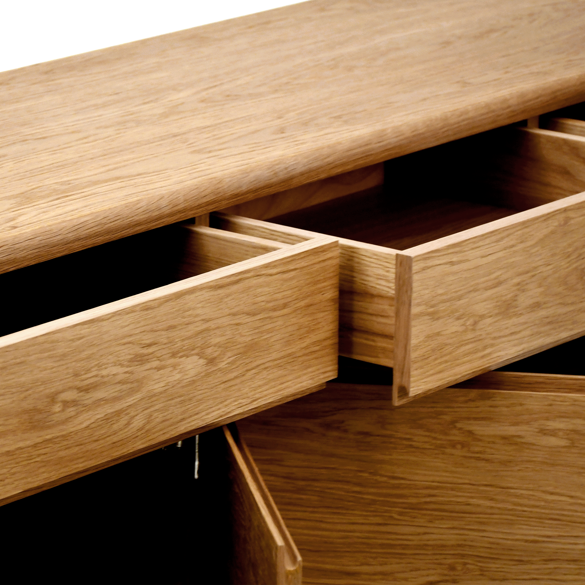 Avila Geniş Konsol Natürel Meşe