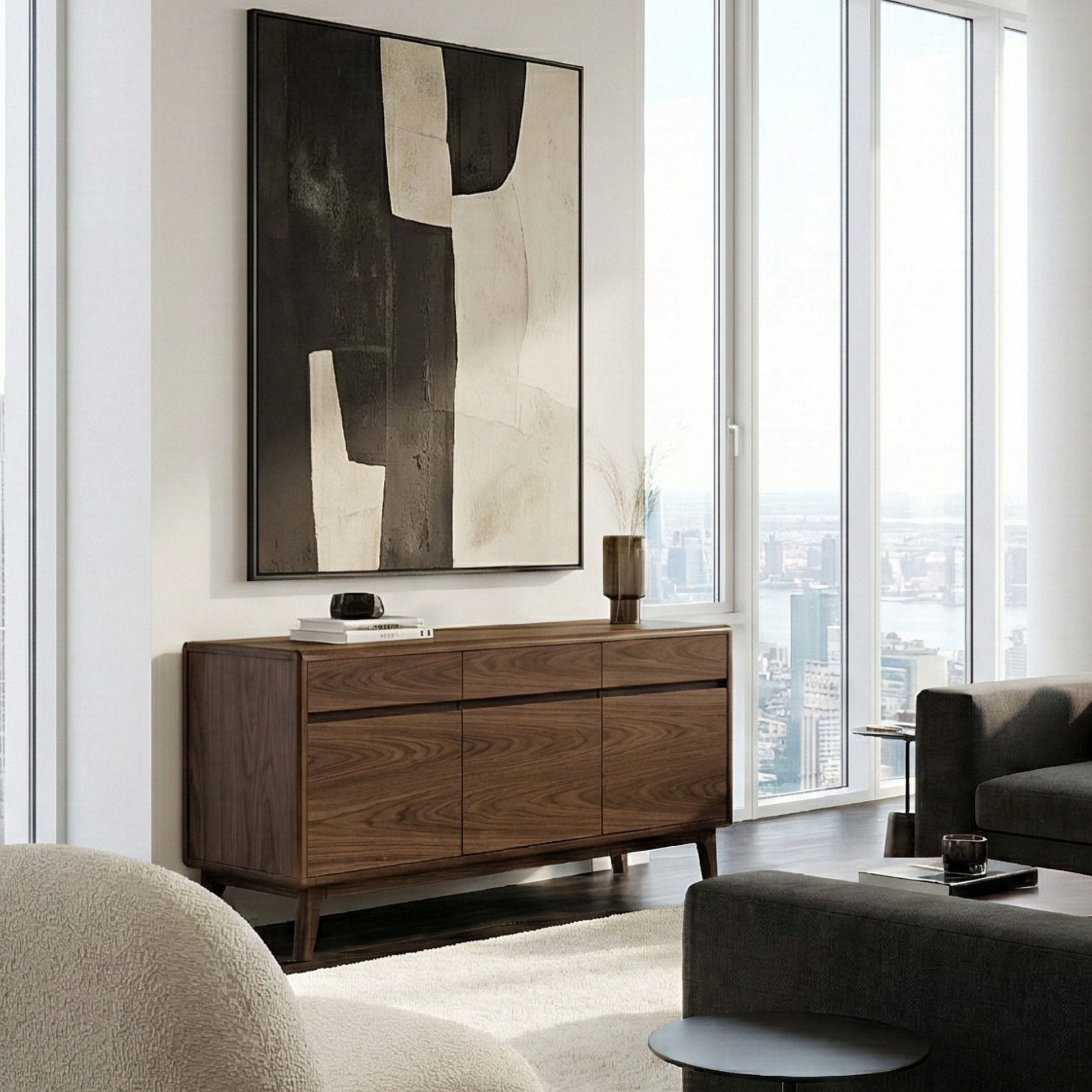 Avila Konsol | Koyu Meşe