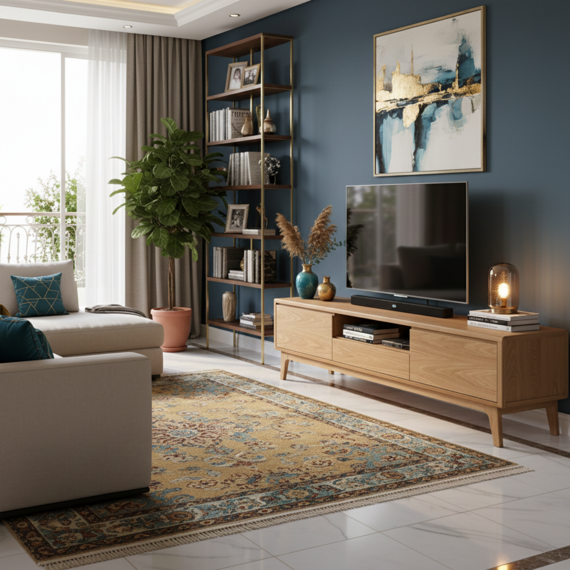 Avila Tv Ünitesi - 150 Cm | Natürel Meşe