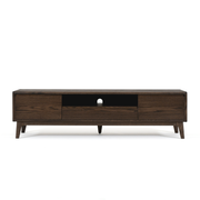 Avila Tv Ünitesi - 180 Cm | Koyu Meşe