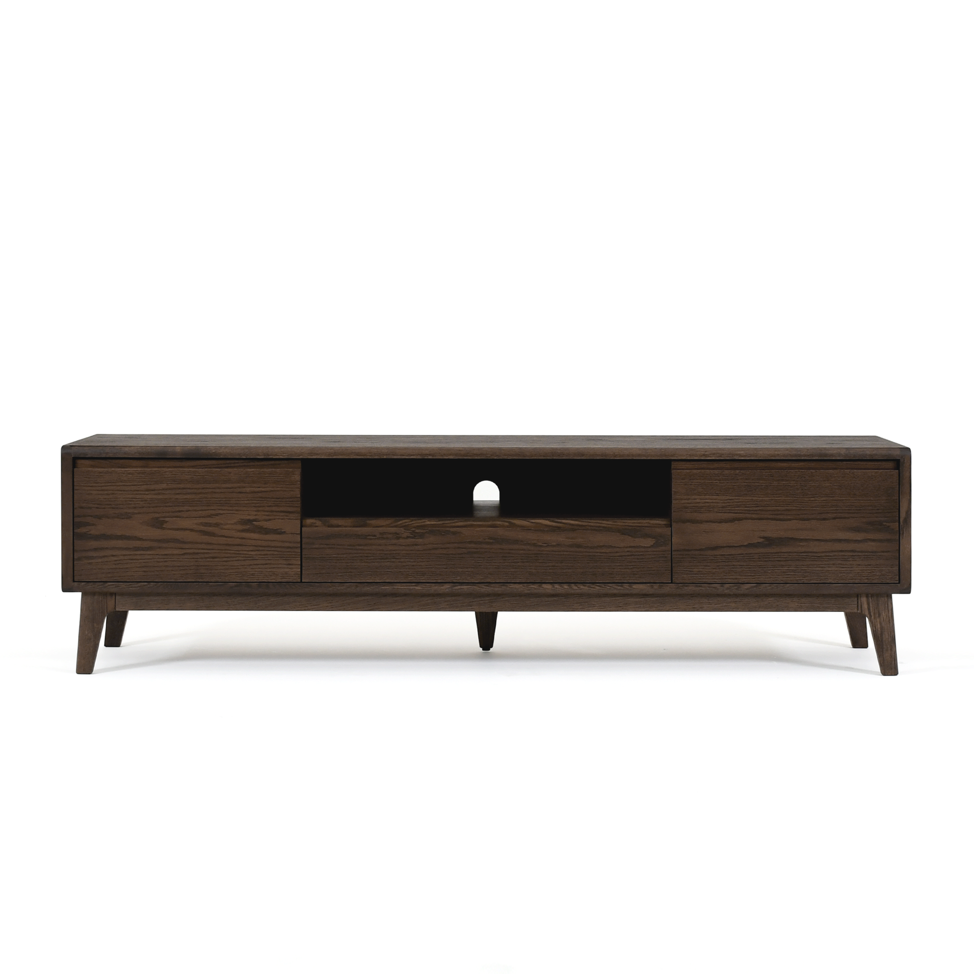Avila Tv Ünitesi - 180 Cm | Koyu Meşe