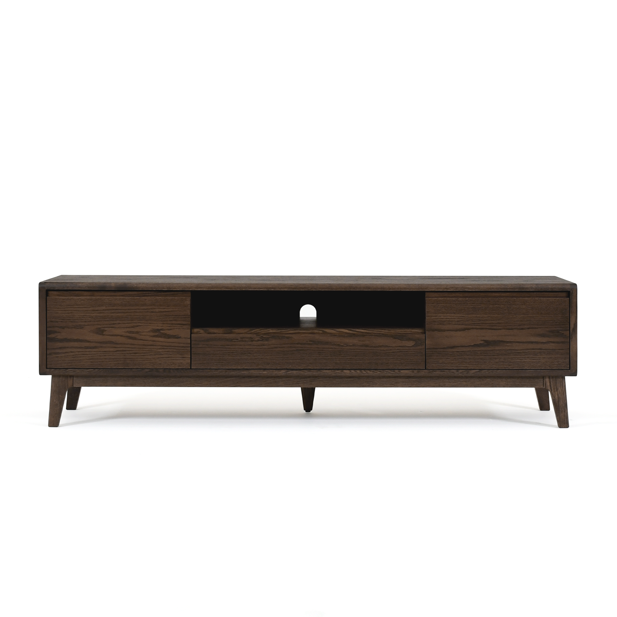 Avila Tv Ünitesi - 180 Cm | Koyu Meşe