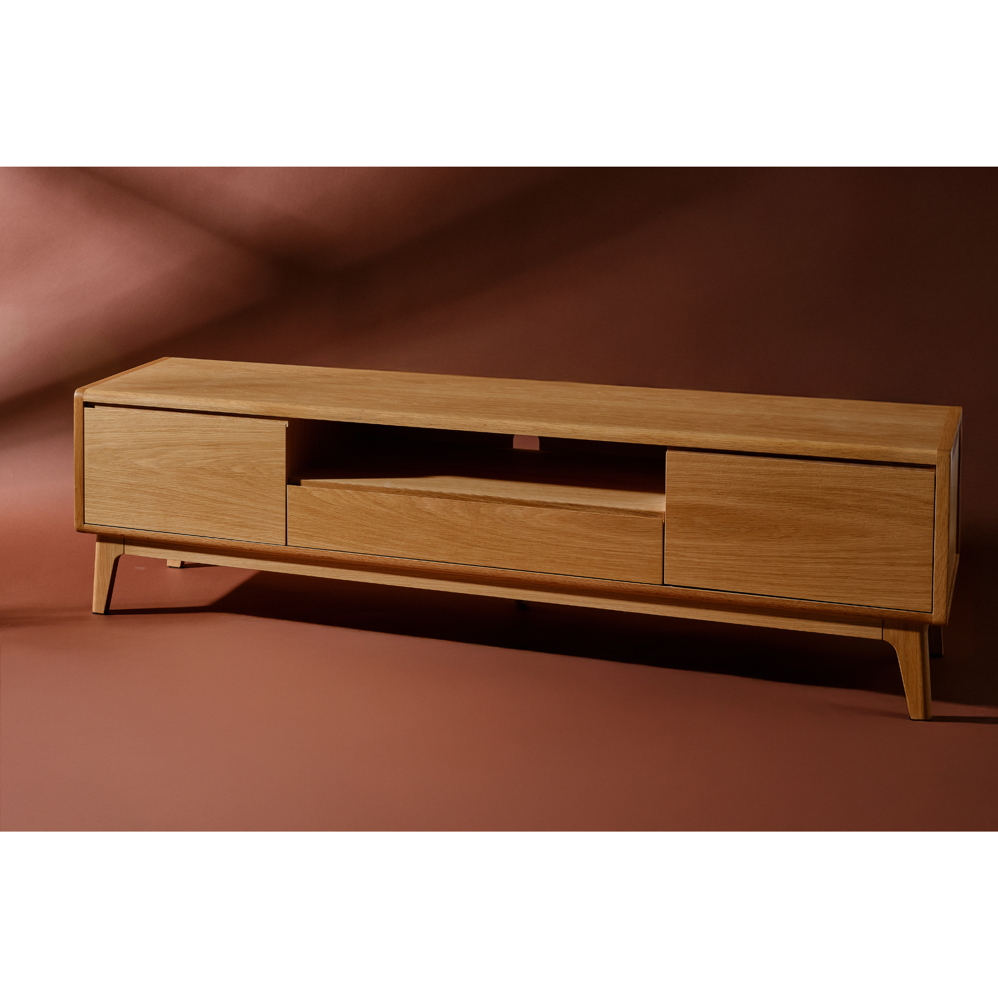 Avila Tv Ünitesi - 180 Cm | Natürel Meşe