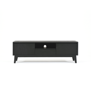 Avila Tv Ünitesi - 150 Cm | Siyah Meşe