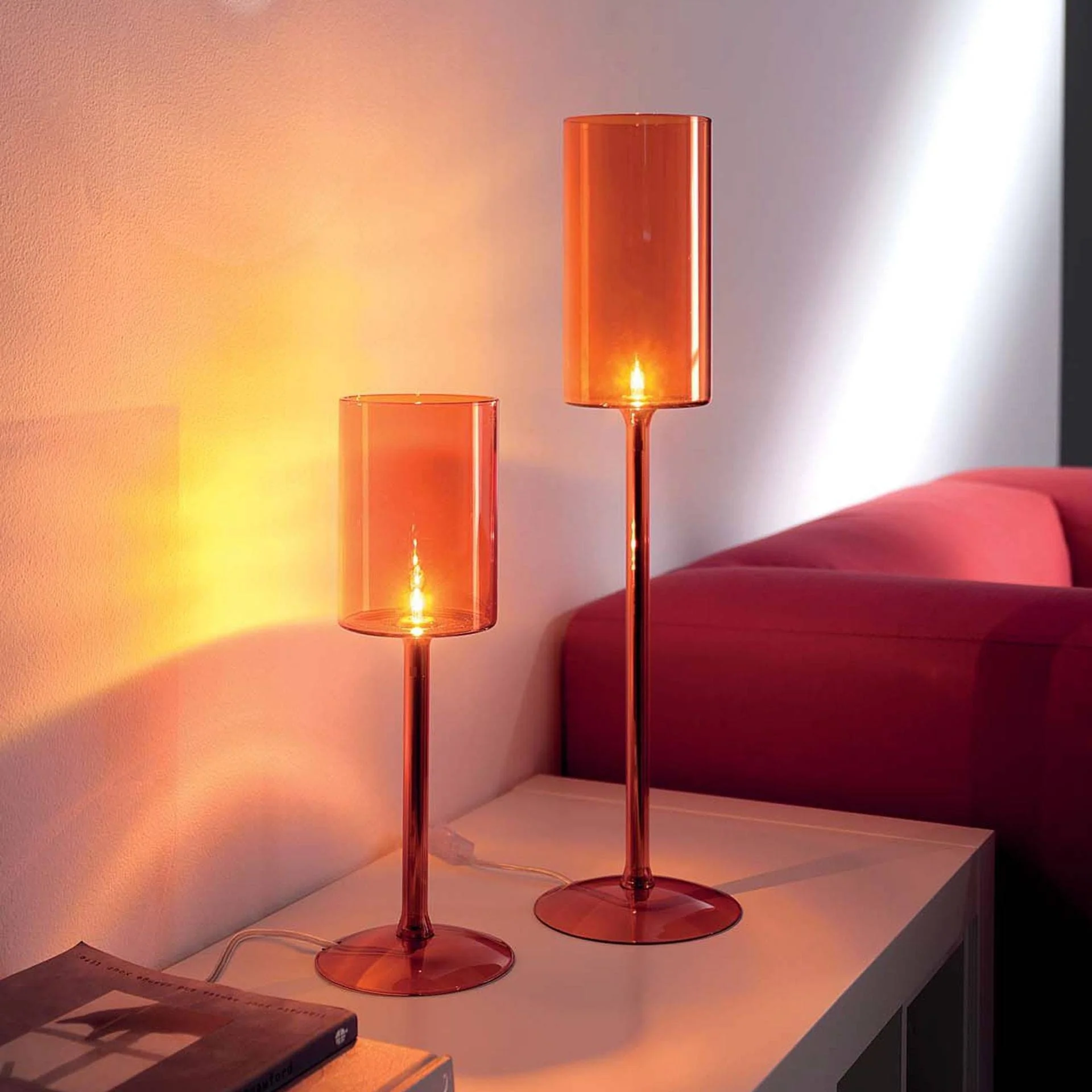 Spillray Turuncu Masa Lambası