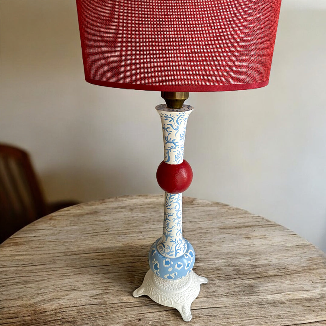 Red Ball Blanc Abajur