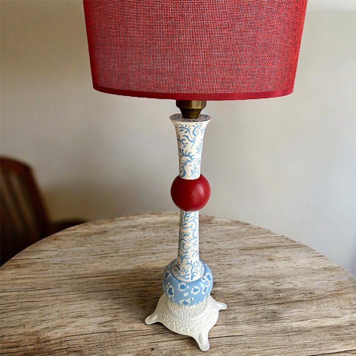 Red Ball Blanc Abajur