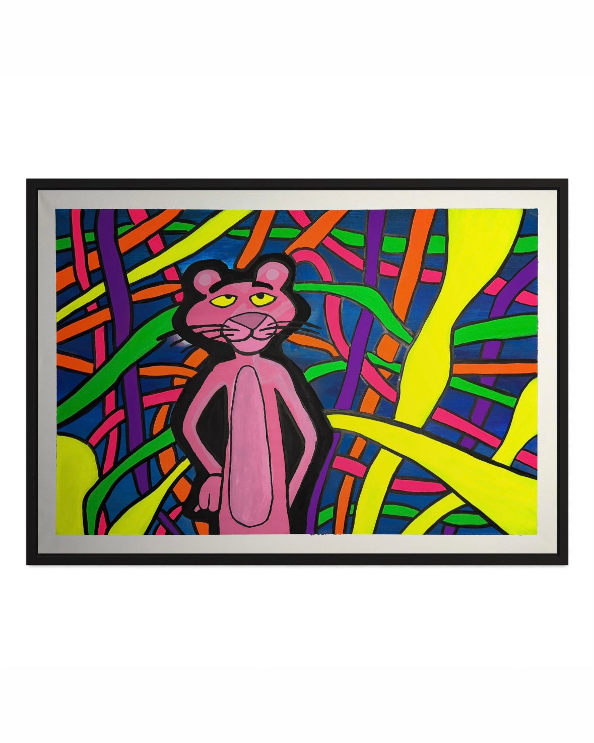 The Groovy Cat Painting