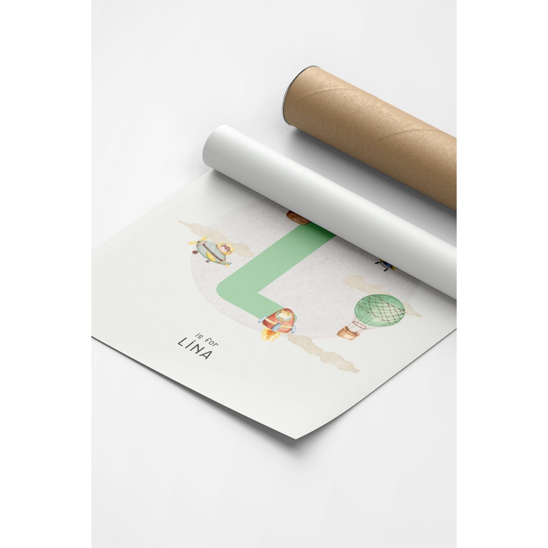 Baby Girl Letter Çocuk Odası Tablo