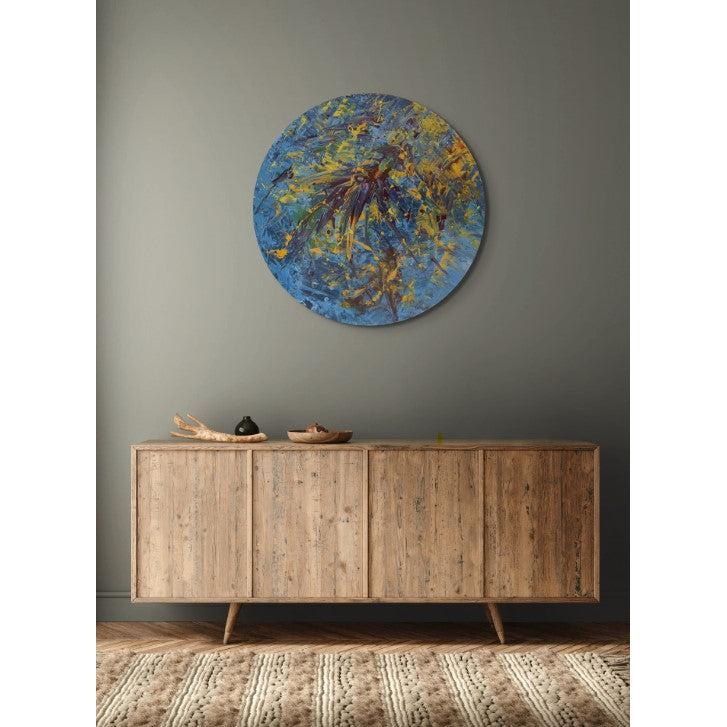 Bahar Geldi - Soyut Tablo-Tablo-Ebru Sayer Art & Design-NowShopFun