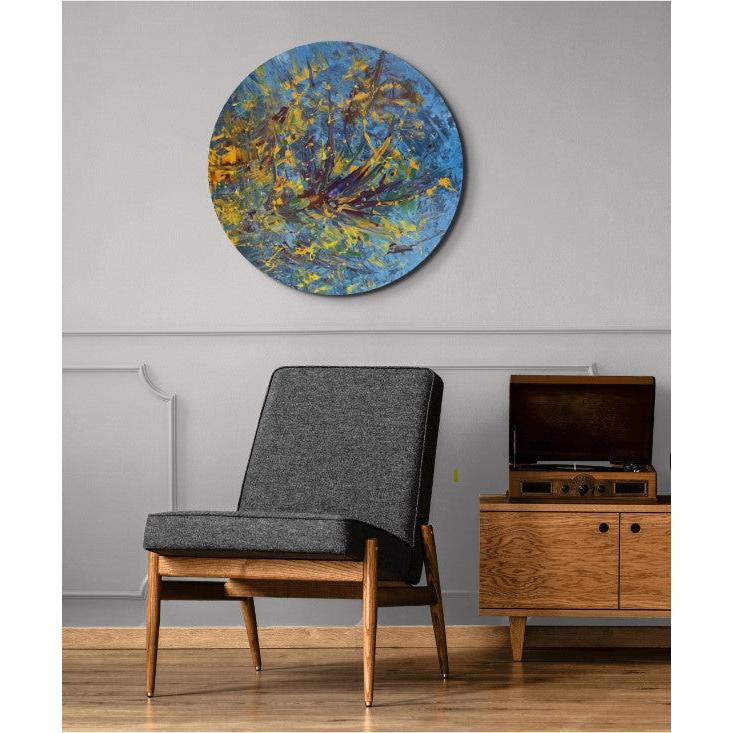 Bahar Geldi - Soyut Tablo-Tablo-Ebru Sayer Art & Design-NowShopFun