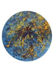 Bahar Geldi - Soyut Tablo-Tablo-Ebru Sayer Art & Design-NowShopFun