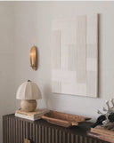 Bali Tekstil Art Krem Tablo