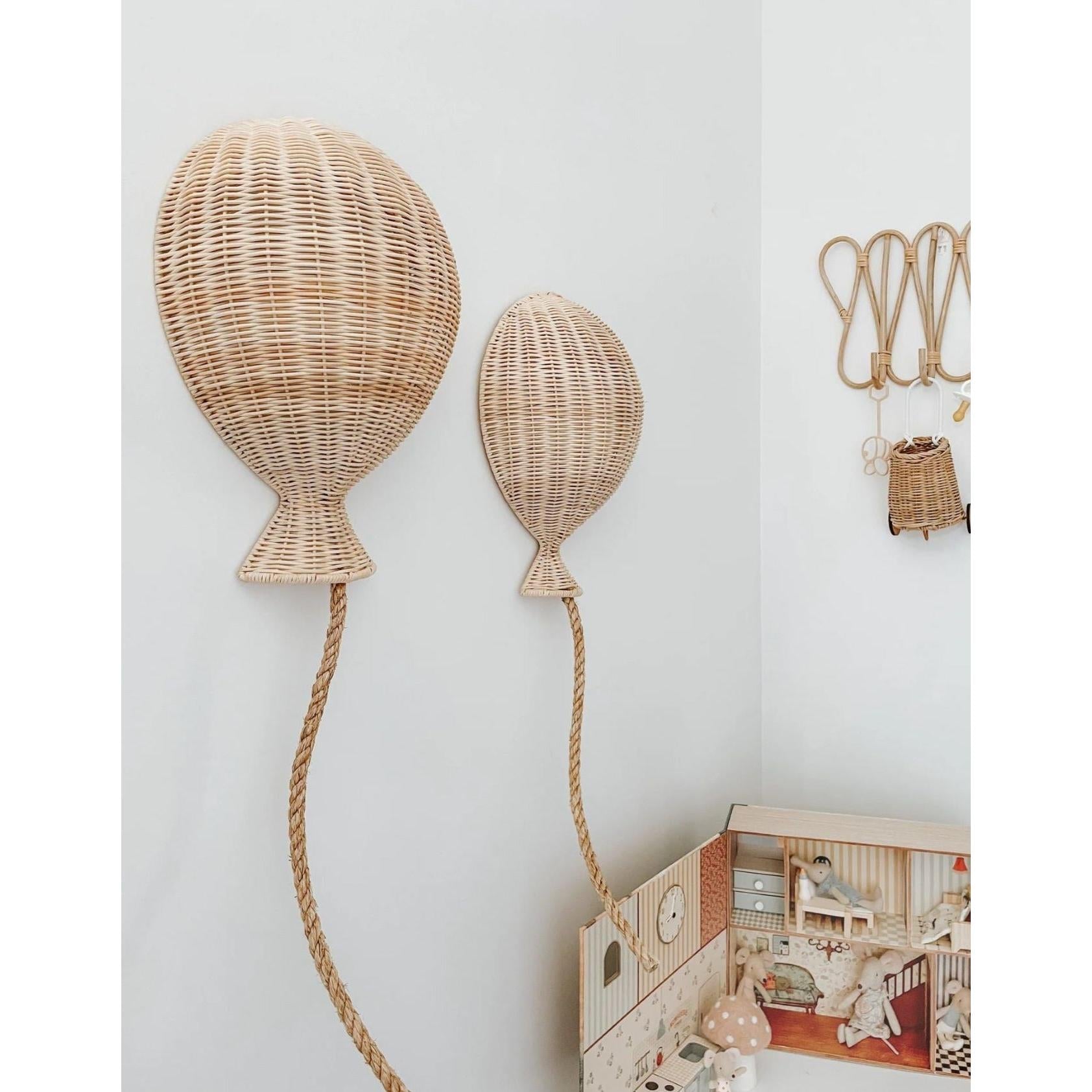 Rattan Balon Duvar Dekoru