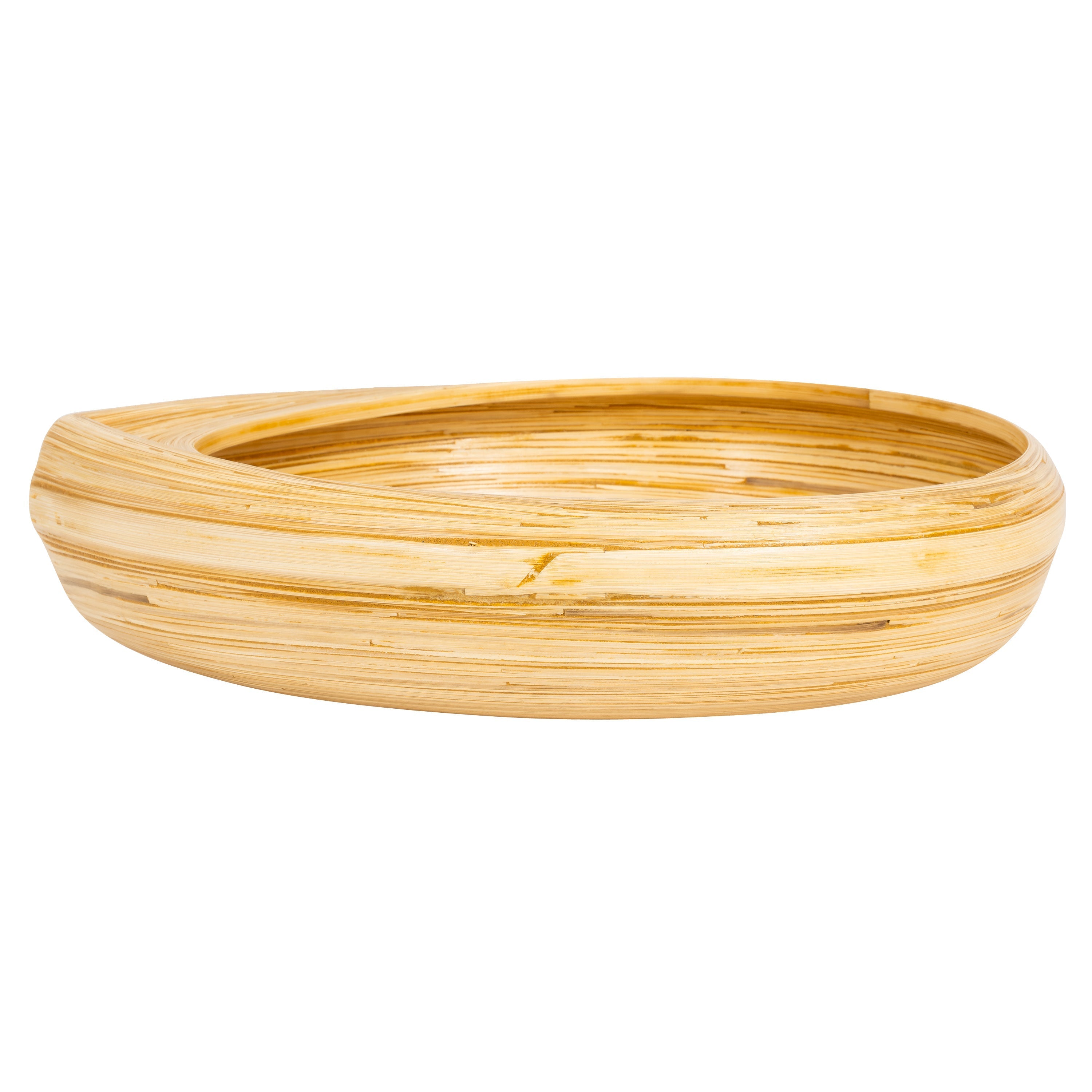 Bambu Dekoratif Bowl Damla Form