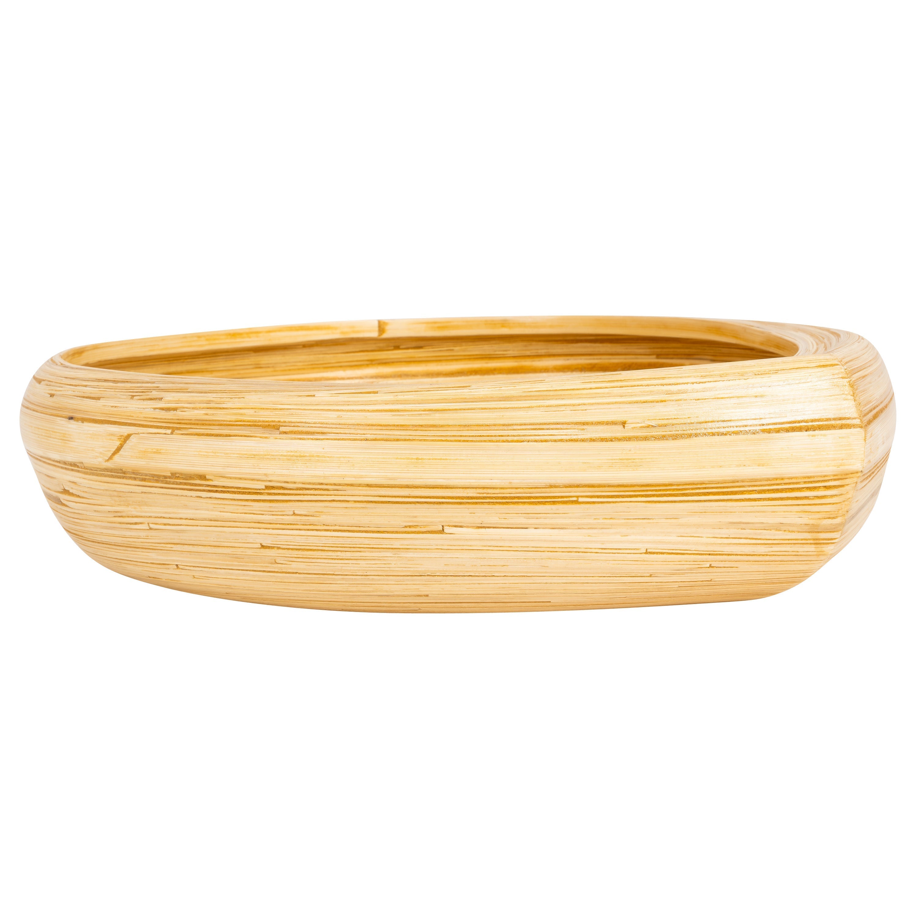Bambu Dekoratif Bowl Damla Form