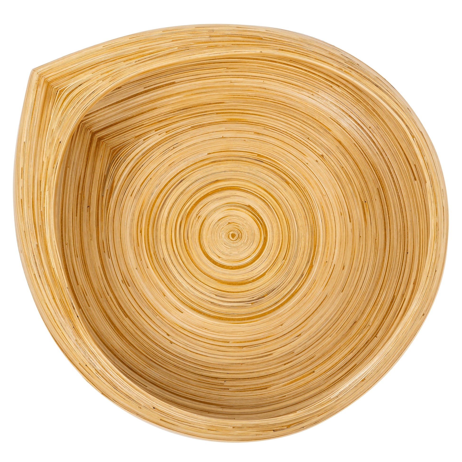Bambu Dekoratif Bowl Damla Form