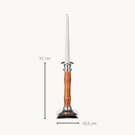 Bambu Saplı Şamdan-Şamdan-Good Inn A Lifestyle Store-25 cm-NowShopFun