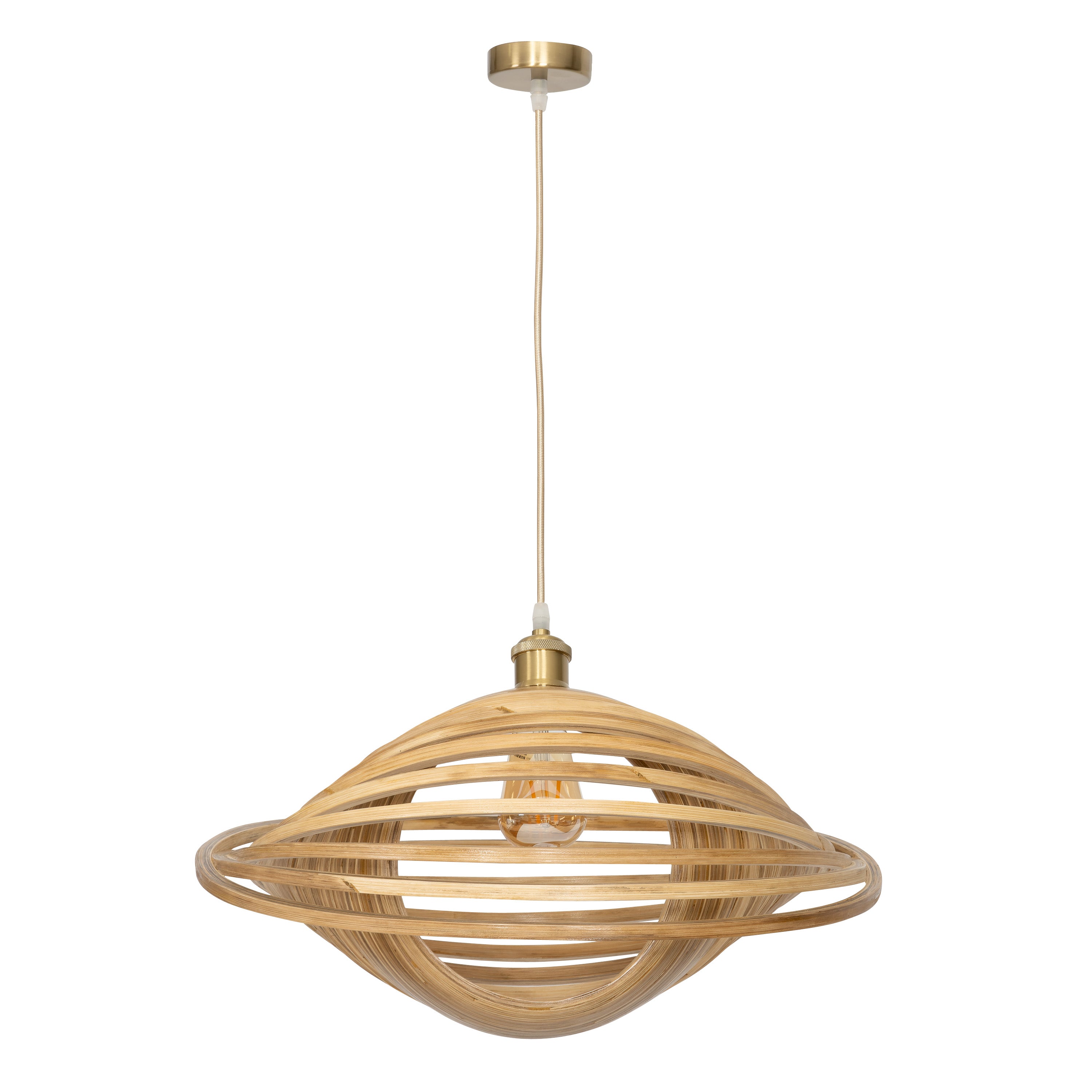 Bambu Tavan Aydınlatması Hazeran Form