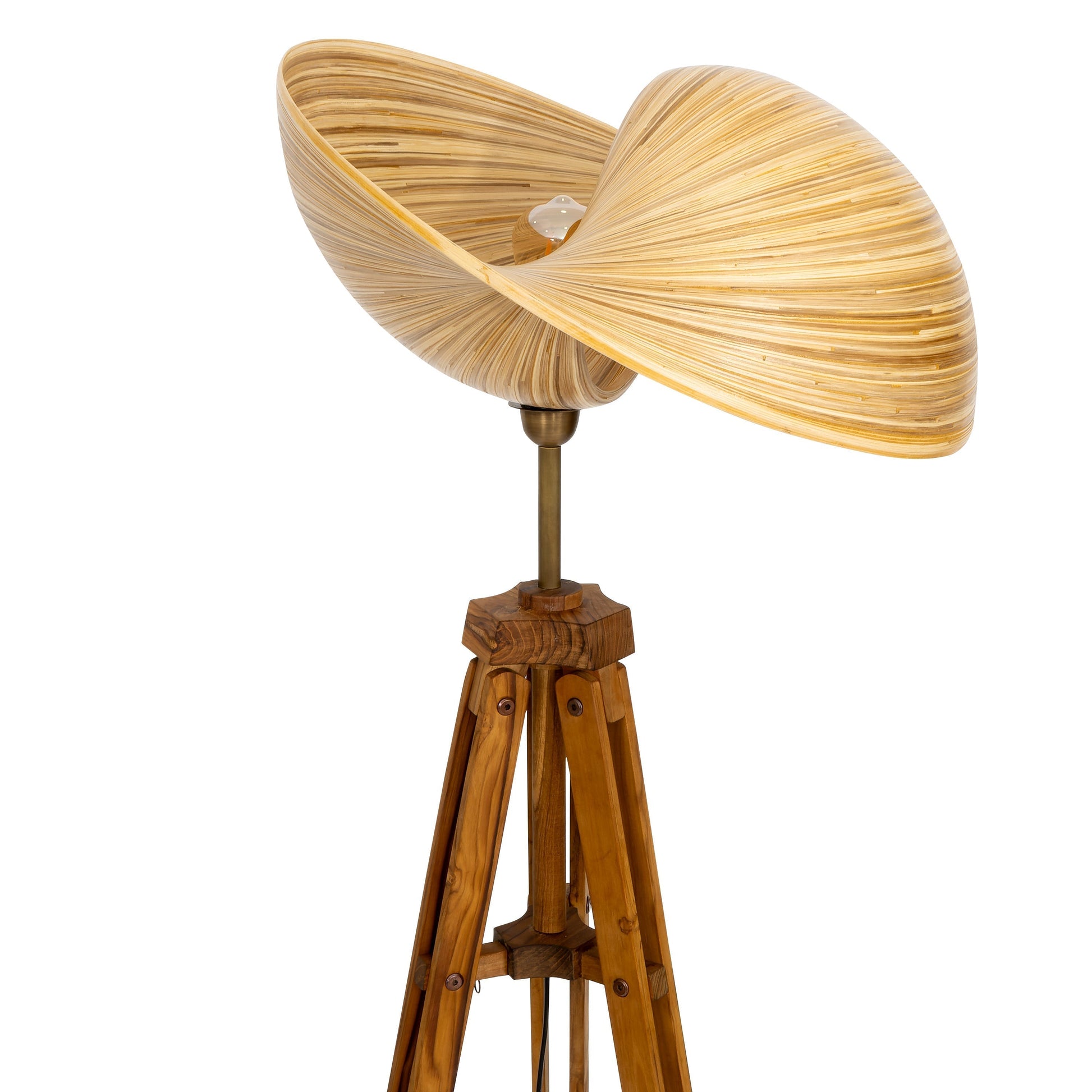 Bambu Tripod Aydınlatma