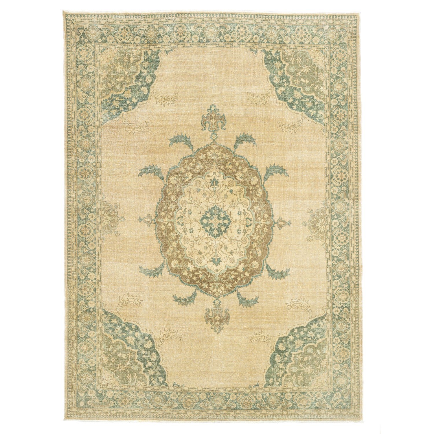 Bangu Vintage El Dokuma Isparta Halısı 280x387 cm