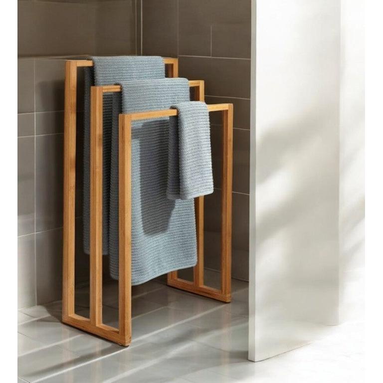 Layla 3 Seviyeli Ahşap Havluluk