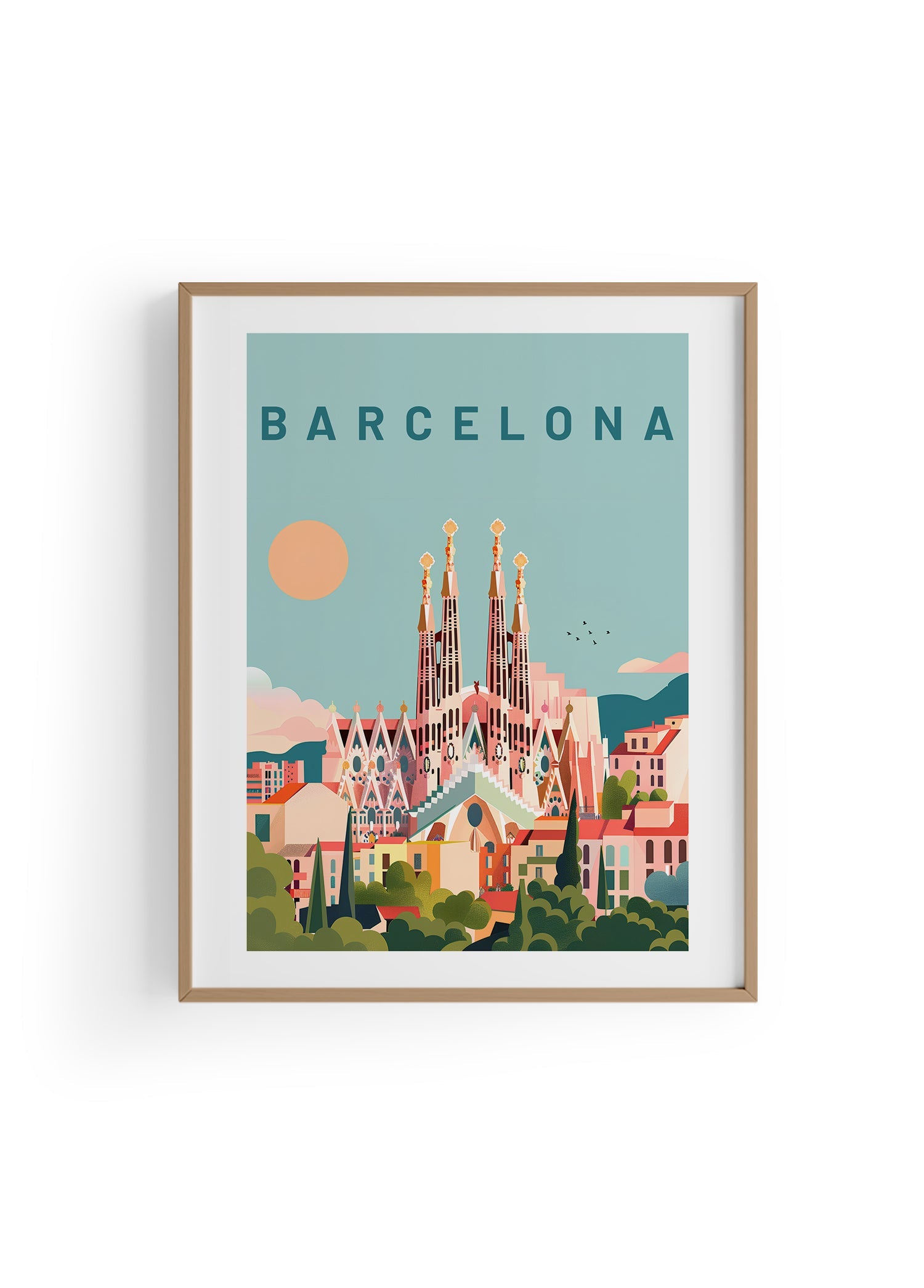 Barcelona | Şehir Posteri