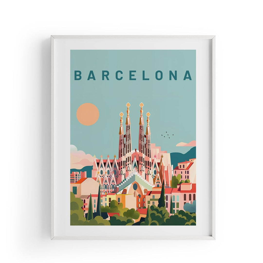 Barcelona | Şehir Posteri