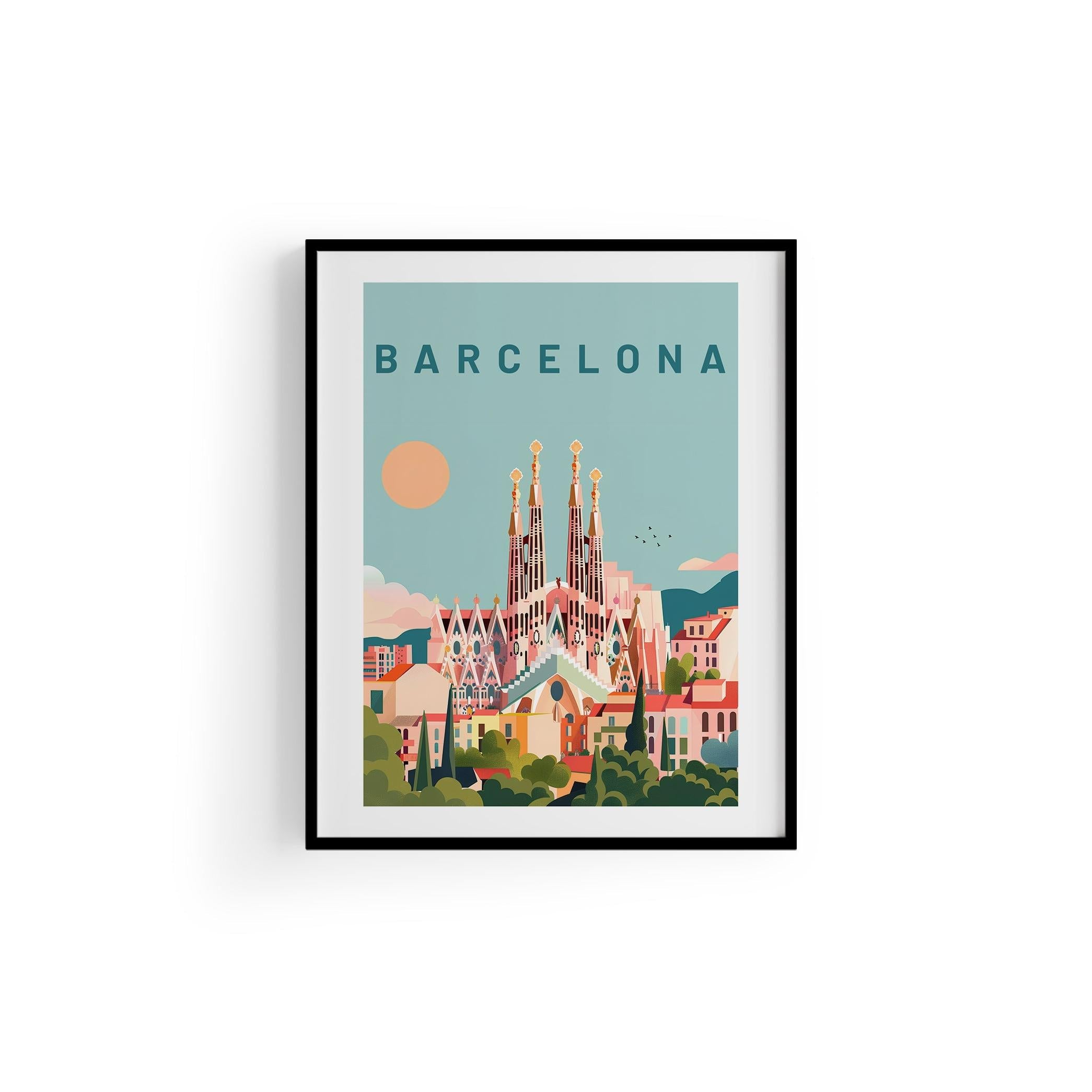 Barcelona | Şehir Posteri