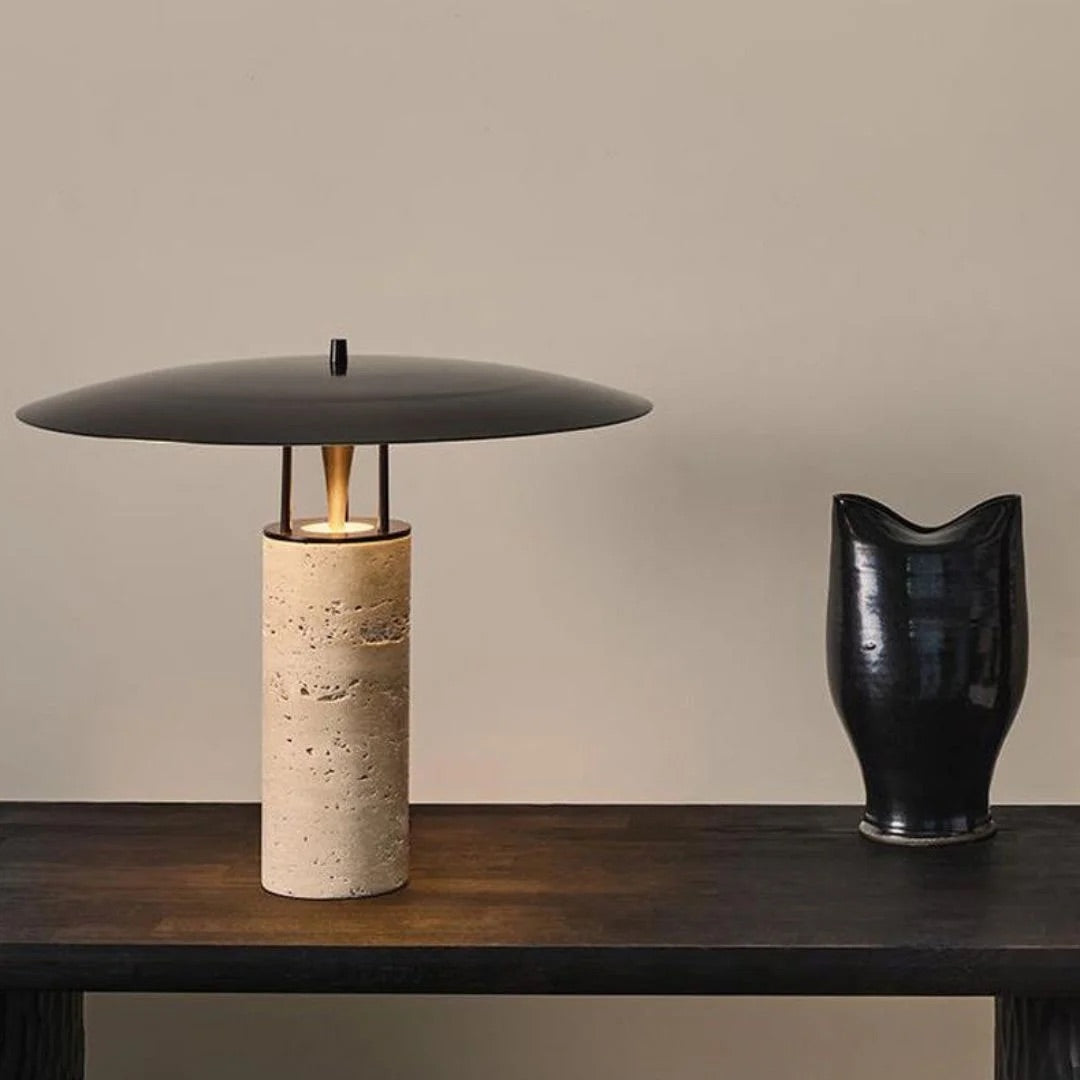 Barella Traverten Masa Lambası-Masa Lambası-Rones Design-NowShopFun