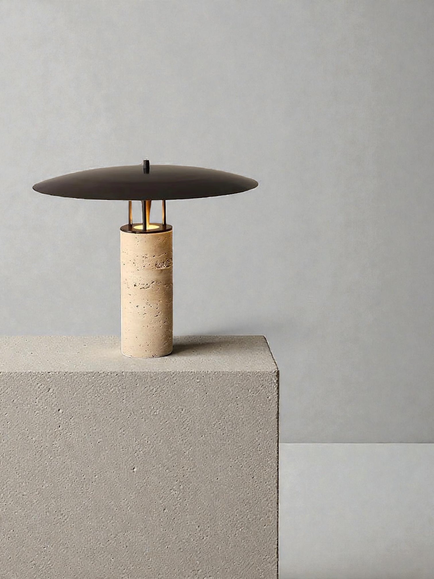 Barella Traverten Masa Lambası-Masa Lambası-Rones Design-NowShopFun