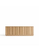 Bark Ahşap Tv Sehpası-Tv Ünitesi-DOQA AHŞAP-180X45X60 CM-NATÜREL MEŞE-NowShopFun