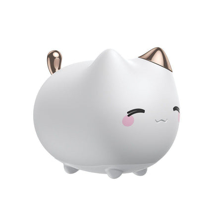 Baseus Cute Series Silikon Sevimli Kitty Karikatür Gece Lambası-Bebek ve Herşey-nowshopfun
