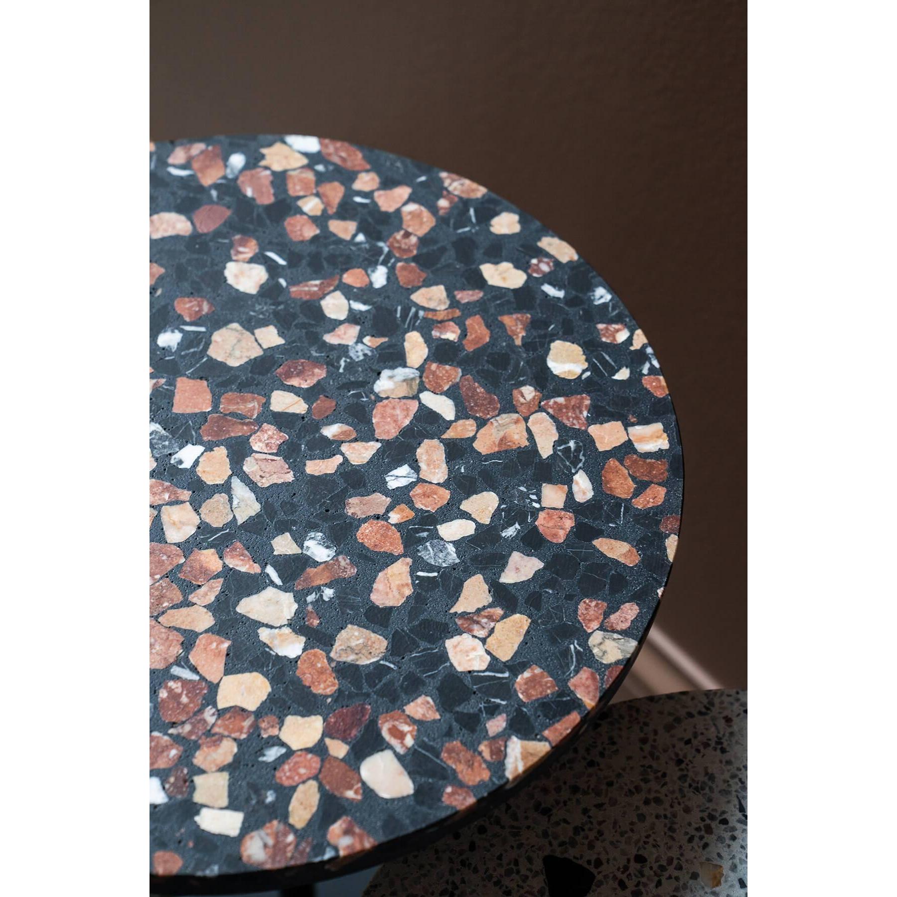 Basic Terrazzo Yan Sehpa