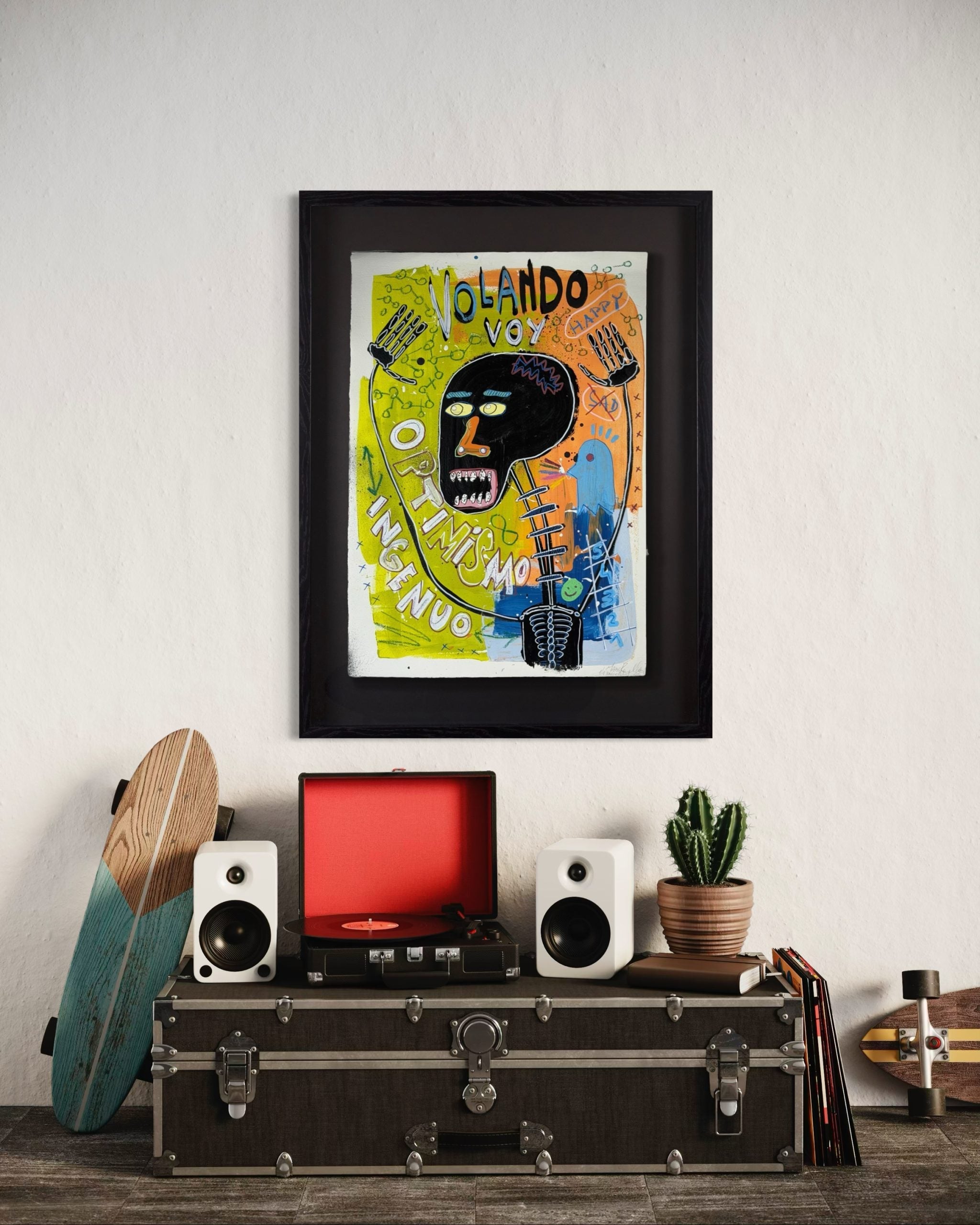 Basquiat⎟ Volanda Voy Tablo-Tablo-muchomuse.co-NowShopFun