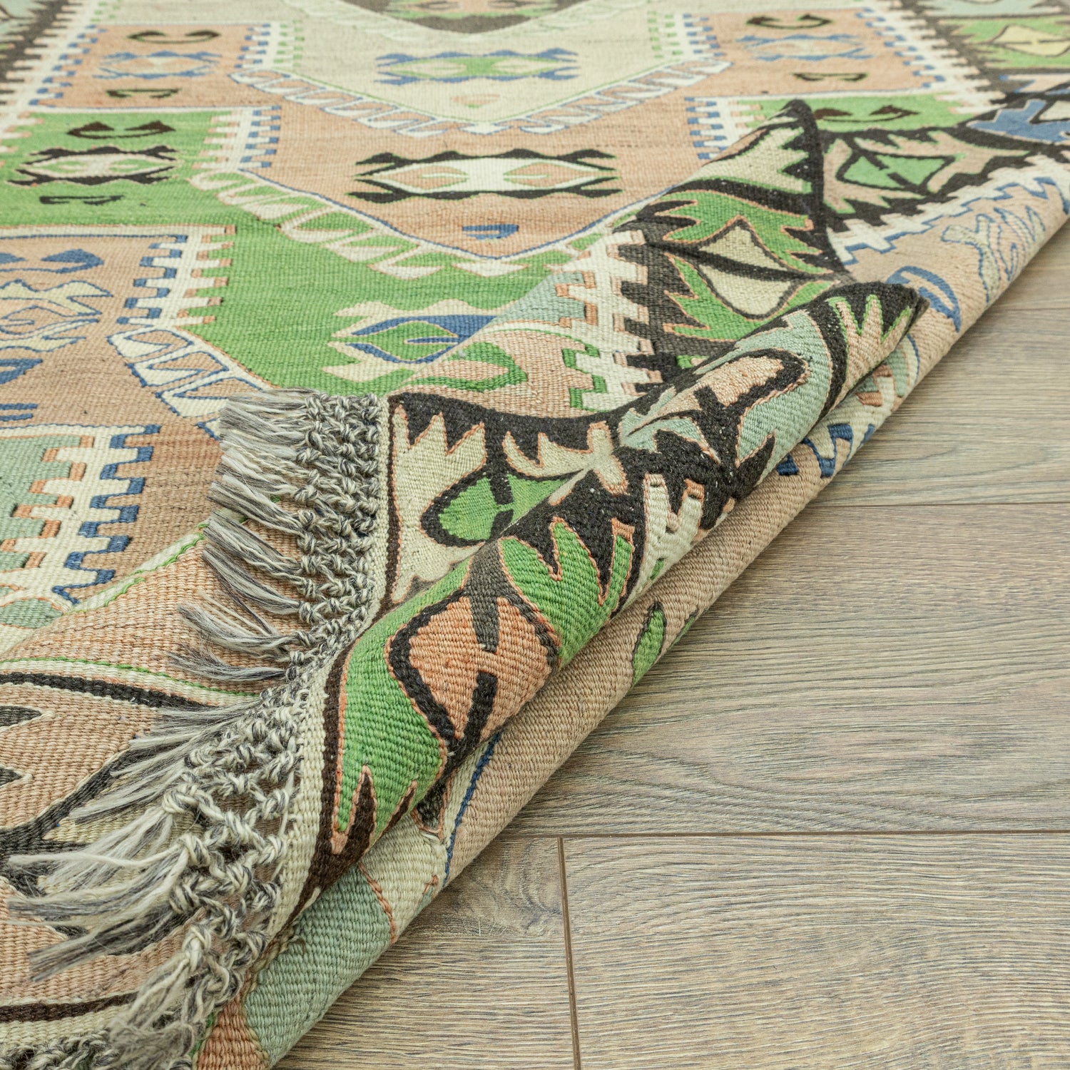 Batllo Pastel Renkli El Dokuma Kilim 122x185 cm