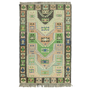 Batllo Pastel Renkli El Dokuma Kilim 122x185 cm