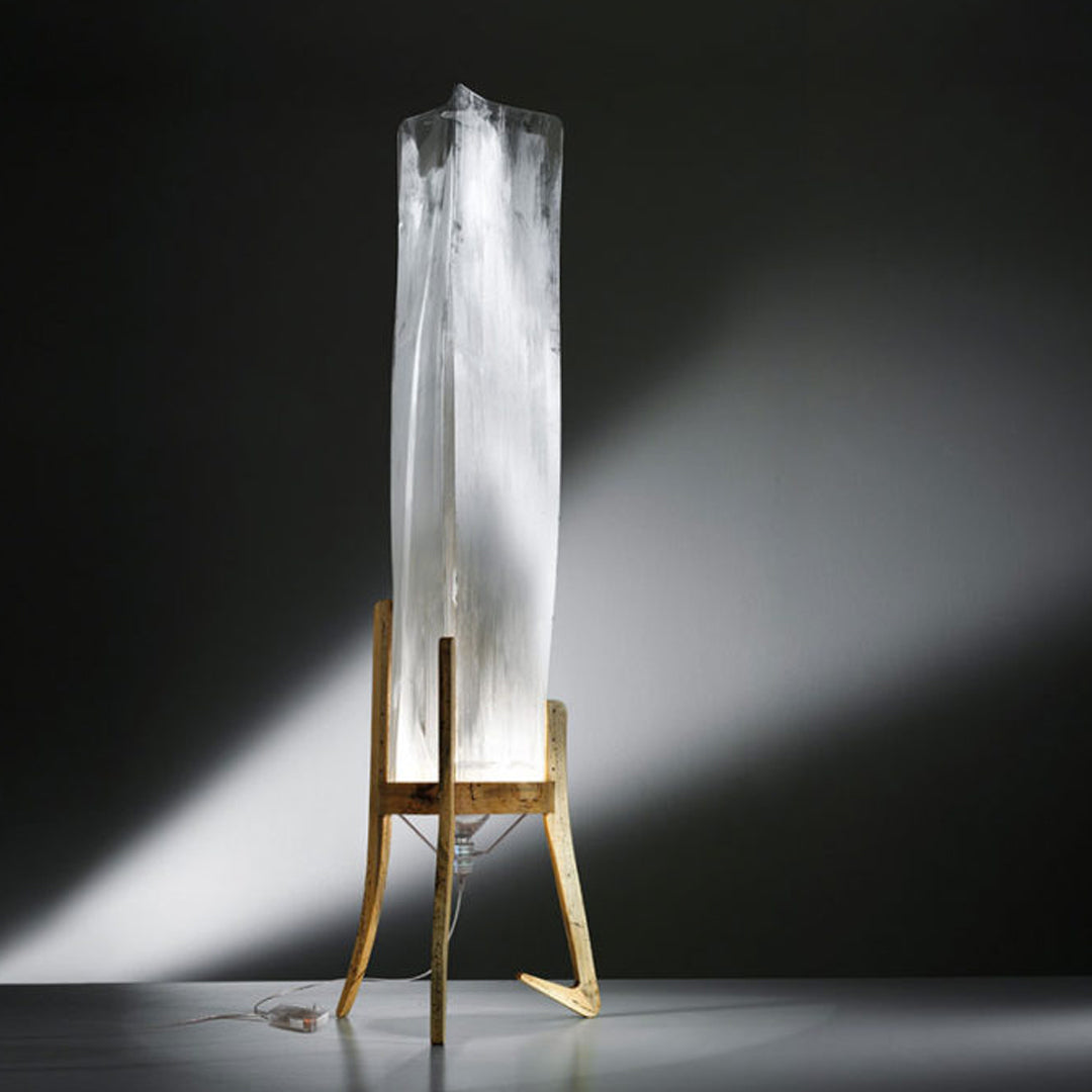 Battista Lambader 1l Beyaz-Fume Ø50x50x160 Cm E27 Led 1x16w