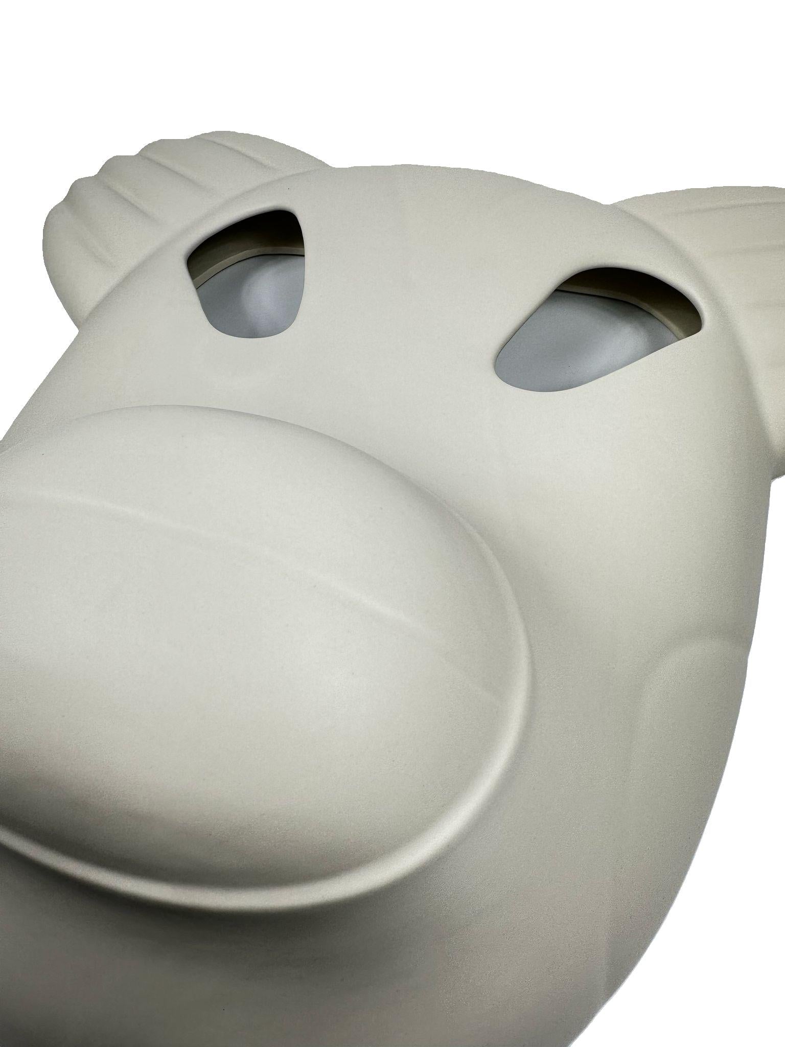 Bear Mask Mat Ekru Dekorarif Obje-Dekoratif Ürün-BOSA-NowShopFun