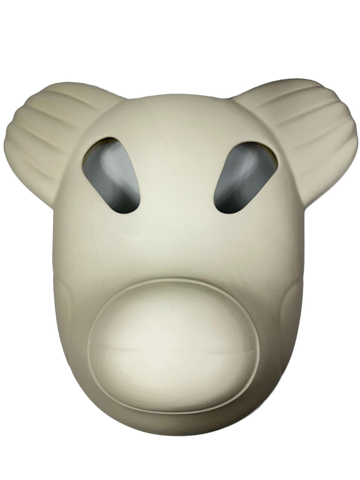 Bear Mask Mat Ekru Dekorarif Obje-Dekoratif Ürün-BOSA-NowShopFun