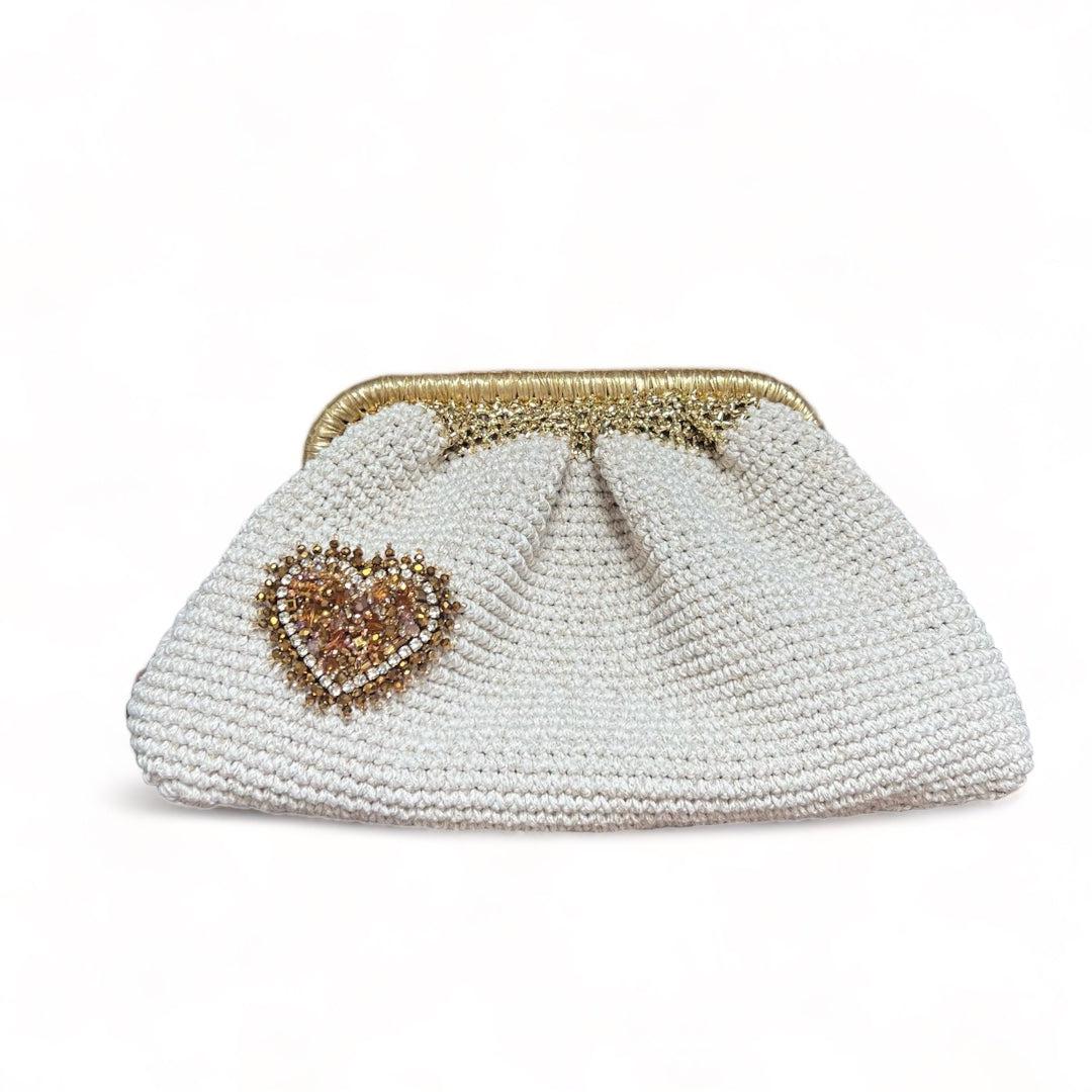 Bella Clutch-Clutch-TUIME-Krem-NowShopFun